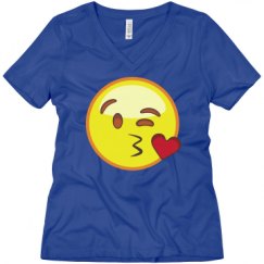Ladies Relaxed Fit V-Neck Tee