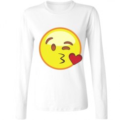 Ladies Relaxed Fit Basic Long Sleeve Tee