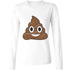 Ladies Relaxed Fit Basic Long Sleeve Tee