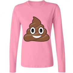 Ladies Relaxed Fit Basic Long Sleeve Tee