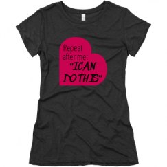 Ladies Slim Fit Super Soft Triblend Tee