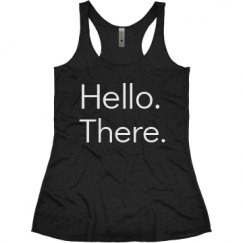 Ladies Slim Fit Super Soft Racerback Triblend Tank