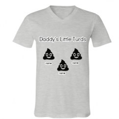 Unisex V-Neck Jersey Tee