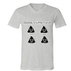 Unisex V-Neck Jersey Tee