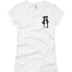 Ladies Slim Fit Basic Promo Jersey Tee
