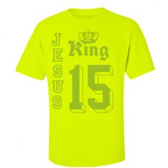 Unisex Ultra Cotton Safety Neon Crewneck Tee