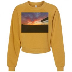 Women's Raglan Pullover Fleece