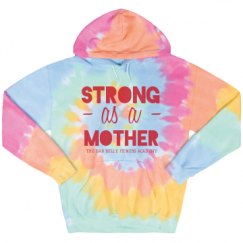 Unisex Tie-Dye Fleece Hoodie
