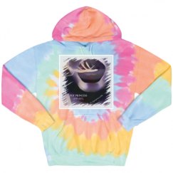 Unisex Tie-Dye Fleece Hoodie