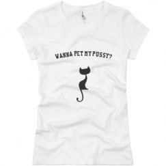 Ladies Slim Fit Basic Promo Jersey Tee