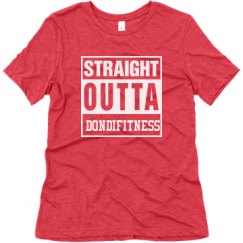 Ladies Relaxed Fit Super Soft Triblend Tee