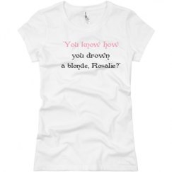 Ladies Slim Fit Basic Promo Jersey Tee