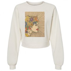 Women's Raglan Pullover Fleece