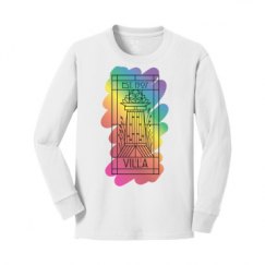 Youth Midweight Cotton Long Sleeve Tee