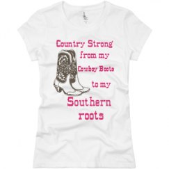 Ladies Slim Fit Basic Promo Jersey Tee