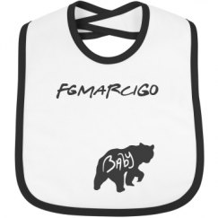 Infant Contrast Trim Bib