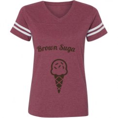 Ladies Relaxed Fit Vintage Sports Tee