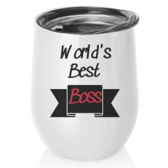 12oz Stainless Steel Stemless Wine Tumbler