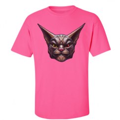 Unisex Ultra Cotton Safety Neon Crewneck Tee