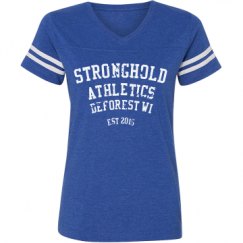 Ladies Relaxed Fit Vintage Sports Tee