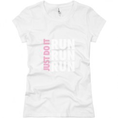 Ladies Slim Fit Basic Promo Jersey Tee