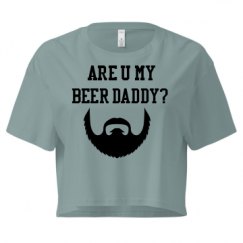 Ladies Festival Cali Crop Top Tee