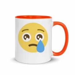 11oz Ceramic Mug with Color Inside