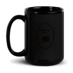 15oz Black Glossy Mug