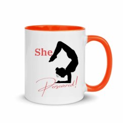 11oz Ceramic Mug with Color Inside