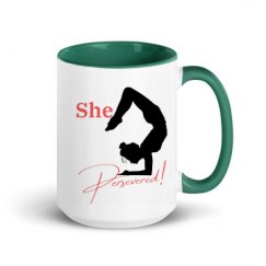 15oz Ceramic Mug with Color Inside