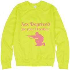 Unisex Neon Crewneck Sweatshirt