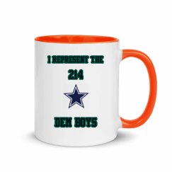 11oz Ceramic Mug with Color Inside