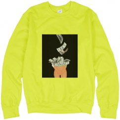 Unisex Neon Crewneck Sweatshirt