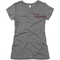 Ladies Slim Fit Super Soft Triblend Tee