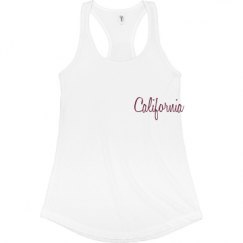 Ladies Slim Fit Racerback Tank Top