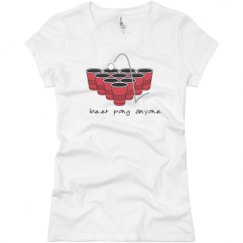 Ladies Slim Fit Basic Promo Jersey Tee