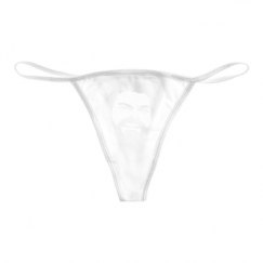 Basic White Thong Underwear