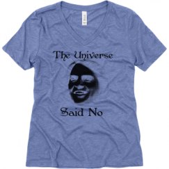 Ladies Relaxed Fit Super Soft Triblend V-Neck Tee