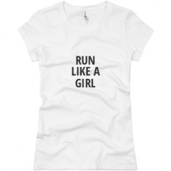 Ladies Slim Fit Basic Promo Jersey Tee