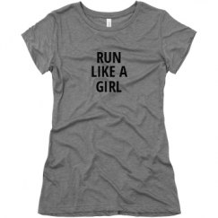 Ladies Slim Fit Super Soft Triblend Tee