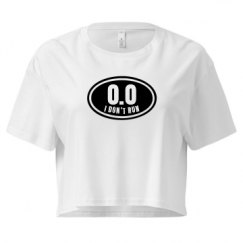 Ladies Festival Cali Crop Top Tee