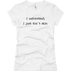 Ladies Slim Fit Basic Promo Jersey Tee