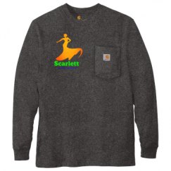 Unisex Carhartt Pocket Long Sleeve Tee