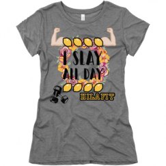 Ladies Slim Fit Super Soft Triblend Tee