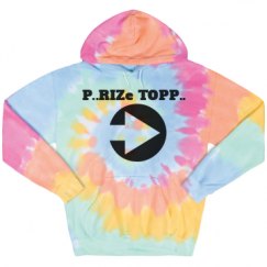 Unisex Tie-Dye Fleece Hoodie