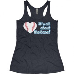 Ladies Slim Fit Super Soft Racerback Triblend Tank