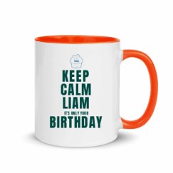 11oz Ceramic Mug with Color Inside