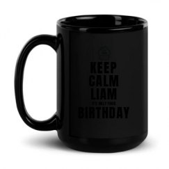 15oz Black Glossy Mug