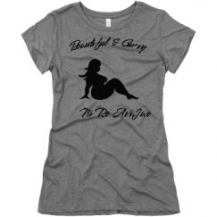 Ladies Slim Fit Super Soft Triblend Tee