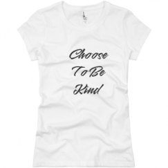 Ladies Slim Fit Basic Promo Jersey Tee